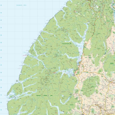 REG250-16_NZ_Rural_Road_Map_Fiordland