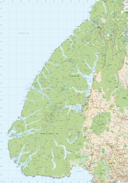 REG250-16_NZ_Rural_Road_Map_Fiordland