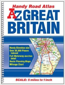 SHP205 - Great Britain Handy Atlas Spiral A-Z